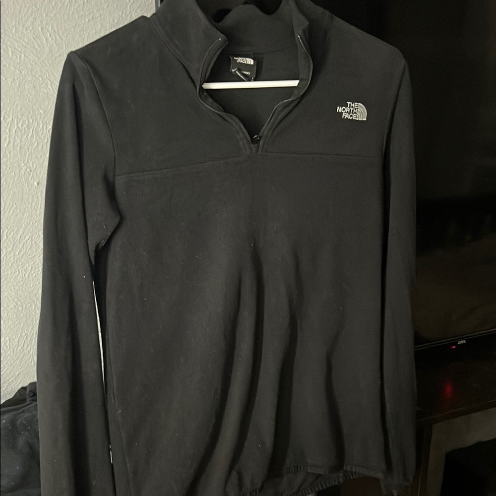 The North Face Black Half-Zip Pullover
